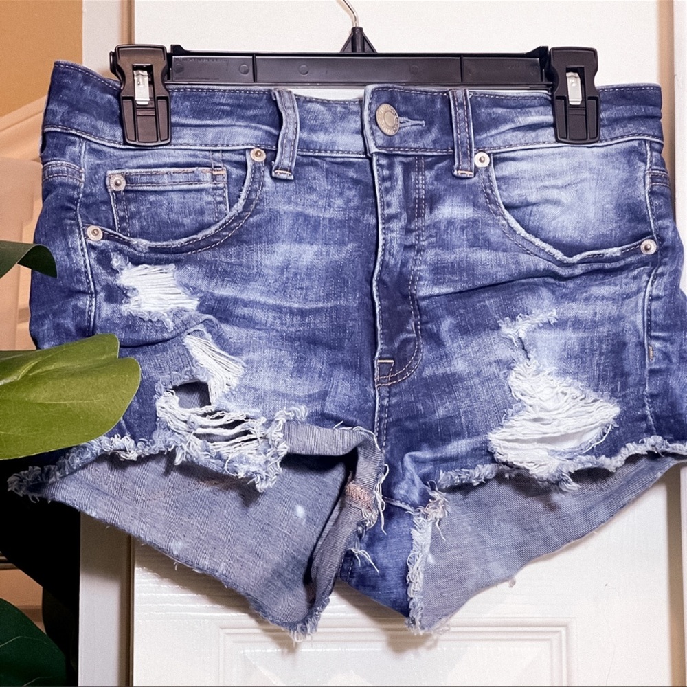 💙🆕American eagle blue Jean shorts size 6